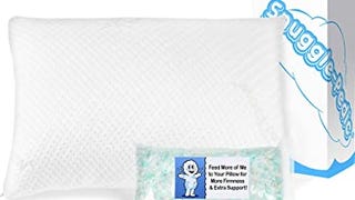 Snuggle-Pedic Adjustable Cooling Pillow - Shredded Memory...