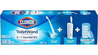 Clorox ToiletWand Toilet Cleaning Kit, ToiletWand, Caddy...