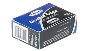 Personna DE Double Edge Razor Blades, 100 Count