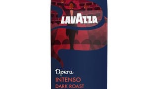 Lavazza Opera Intenso Ground Coffee 12oz Bag, Dark Roast,...