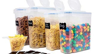 Zestkit Glass Food Storage Containers with Lids, Glass...