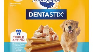 Pedigree Dentastix Large Breed Dog Treats, Original Flavor,...