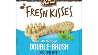 Merrick Fresh Kisses Natural Dental Chews Toothbrush Shape...