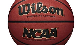 Wilson NCAA Replica Game Basketball - Brown, Official - 29....