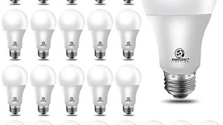 Energetic 24 Pack LED Light Bulbs 60 Watt Equivalent, A19...