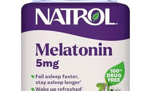 Natrol Melatonin Gummies, Sleep Support, 90 Strawberry-...