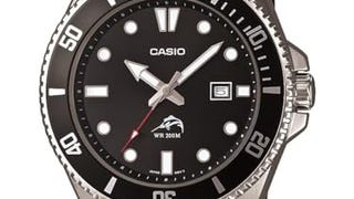 Casio Men's MDV106-1AV 200M Black Dive Watch (MDV106-1A)...