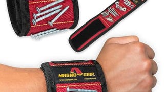 MagnoGrip Magnetic Wristband for Holding Screws, Nails,...