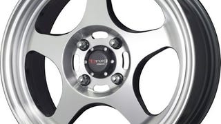 Drag Wheels DR-23 15x6.5 4x100 Gun Metal Machined Face...