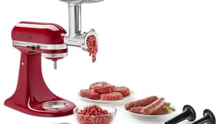 KitchenAid KSMMGA Metal Food Grinder Attachment,