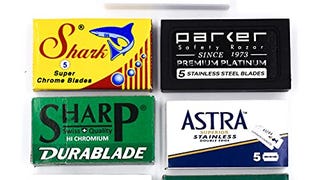 Double Edge Razor Blade/Safety Razor Blade Variety Pack...