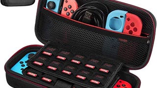 Switch Carrying Case with 2 Pack Screen Protector, Younik...