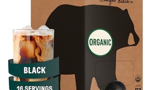 Wandering Bear Straight Black Organic Cold Brew Coffee...