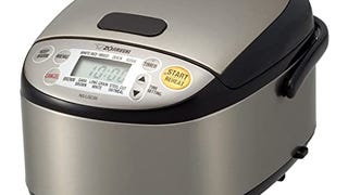 Zojirushi NS-LGC05XB Micom Rice Cooker & Warmer, 3-Cups...