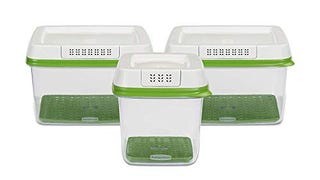 Rubbermaid 3-Piece Produce Saver Containers for Refrigerator...