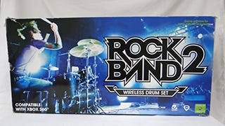 Rock Band 2 Wireless Drum Set - Xbox 360