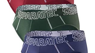 Separatec Mens Underwear Briefs, Soft Breathable Rayon...