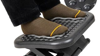 Mind Reader Foot Rest, Under Desk at Work, Ergonomic, Height...