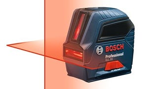 BOSCH GLL 55 50 FT Self-Leveling Cross-Line Laser, Includes...