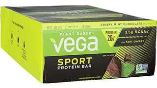 Vega Sport Vegan Protein Bar, Crispy Mint Chocolate, Post...