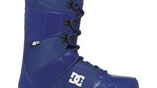 DC Men's Phase Snowboard Boot, Black/Blue, 11.