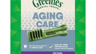 Greenies Aging Care Large Natural Dental Care Dog Treats,...