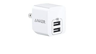 USB Charger, Anker Power Port Mini Dual Port 12W Wall Charger...