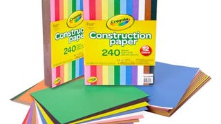 Crayola Construction Paper - 480ct (2pck), Bulk School...