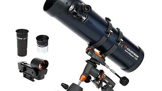 Celestron - AstroMaster 114EQ Newtonian Telescope - Reflector...