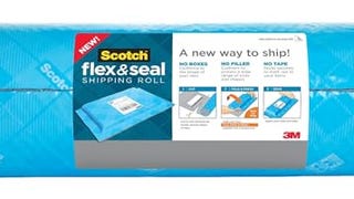 Scotch Flex and Seal Shipping Roll, 20 Ft x 15 in, Just...