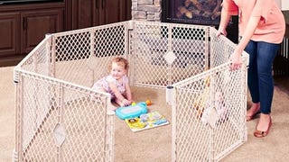 Toddleroo by North States Superyard 6 Panel Free Standing...
