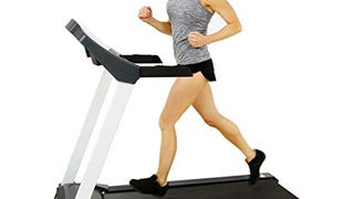 Sunny Health & Fitness Performance Treadmill Features Auto...