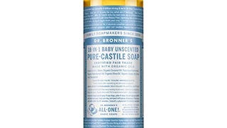 Dr. Bronner’s Pure-Castile Magic Liquid Soap (Baby Unscented,...