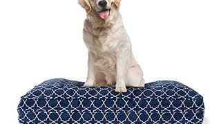 eLuxurySupply Pet Bed - Deluxe Cluster Fiber Filling Pet...