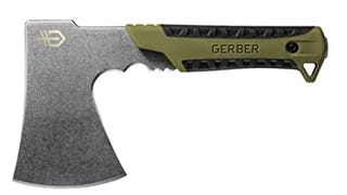 Gerber Gear Pack Hatchet - 3.5" Steel Blade Axe with Full...