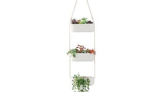 Mkono Hanging Wall Planter for Indoor Flower Plants, Ceramic...