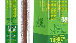 The New Primal Cilantro Lime Turkey Sticks, Keto, Gluten...