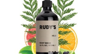 Rudy's No. 3 Body Wash - Natural Ingredients, Sulfate & Paraben...