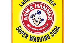 Arm & Hammer Super Washing Soda, 55 oz, Unscented, Liquid...