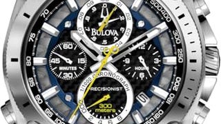 Bulova Men's Precisionist in Stainless Steel with 8-Hand...