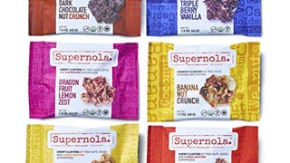 Supernola Superfood Clusters | 6pc Variety Pack | Plant-...