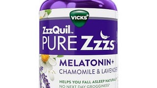 ZzzQuil PURE Zzzs Melatonin Sleep Aid Gummies, Helps You...