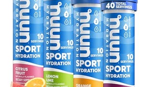 Nuun Sport Electrolyte Tablets for Proactive Hydration,...