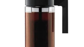 Takeya Patented Deluxe Cold Brew Coffee Maker with Black...