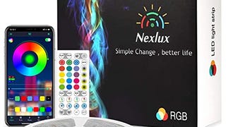 Nexlux LED Strip Lights, WiFi Wireless Smart Phone Controlled...