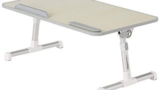 Amazon Basics Adjustable Tray Table Lap Desk Fits up to...