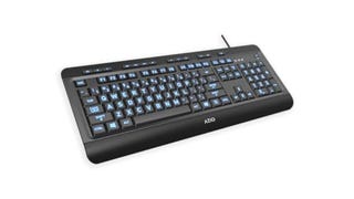 Azio Large Print Keyboard - USB Computer Keyboard with...