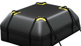 Roof Cargo Bag 15 Cubic for Cars with or Without Racks...