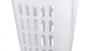 Sterilite 12568006 Open Laundry Hamper, White, 6-