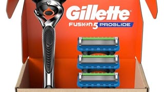Gillette Fusion ProGlide Razor for Men, Handle + 4 Blade...